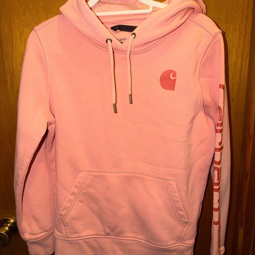 Carhartt Coral Hoodie women’s size small 4-6